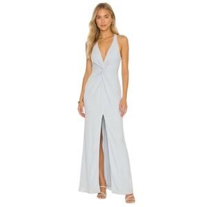 Lovers and Friends Xael Racerback Gown in Ice Blue NWT Size Small